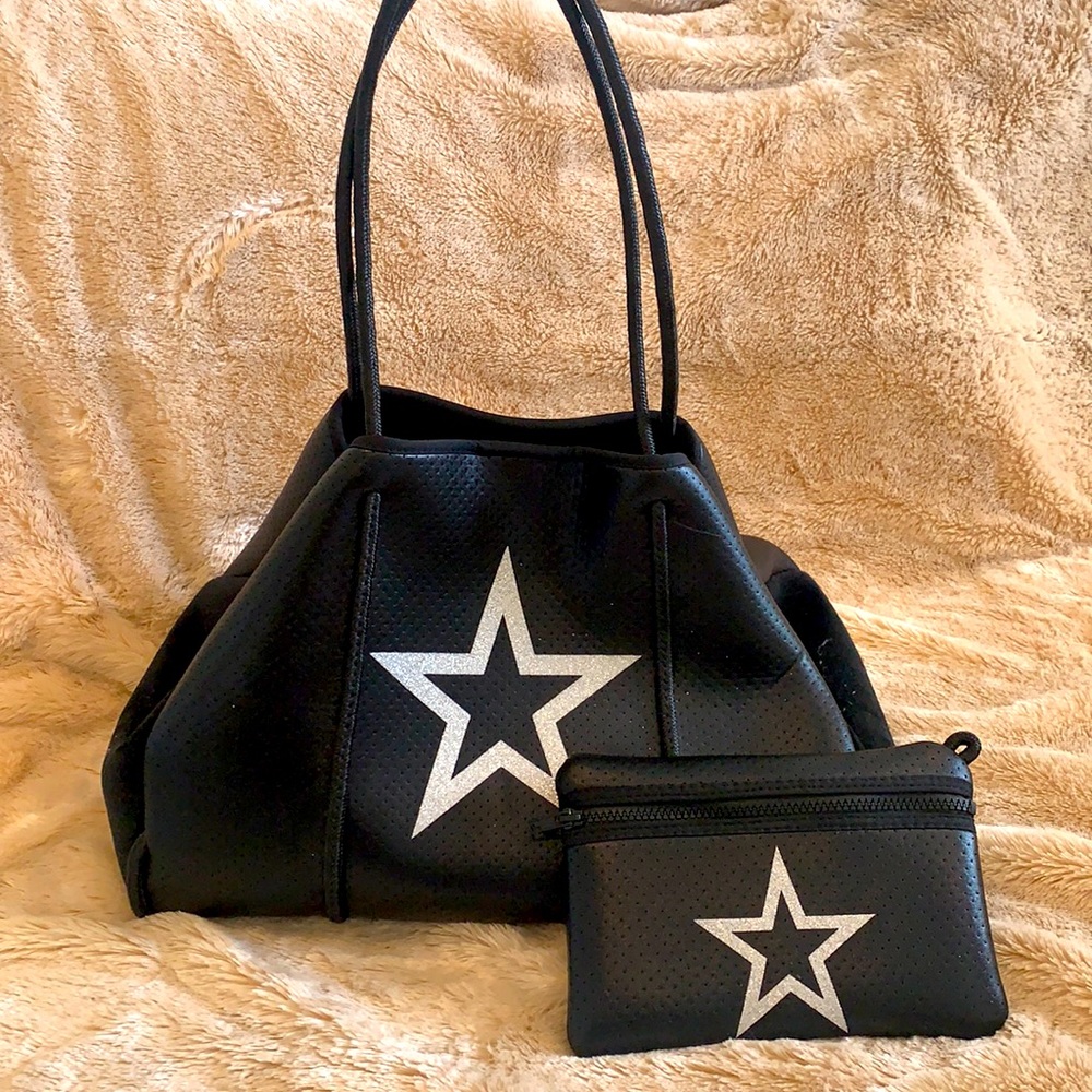 Haute Shore large bag/tote with matching cosmetic bag